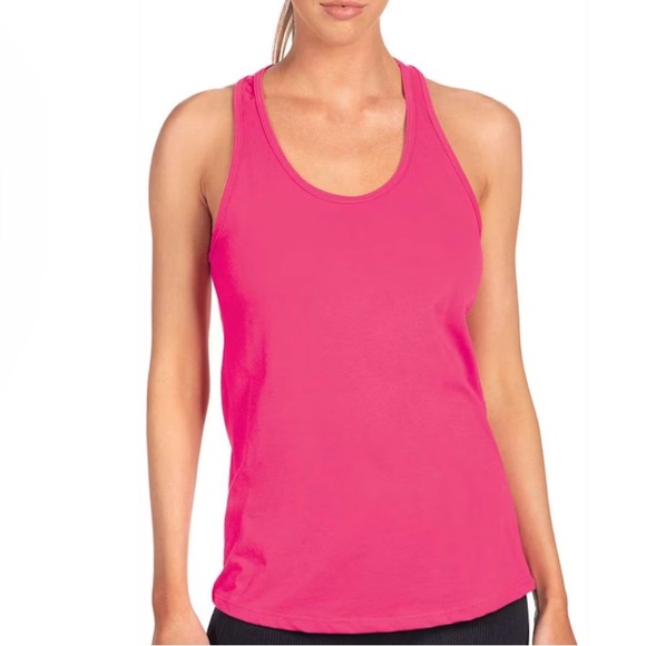 Pink Racerback Tank Top - Size XL - Picture 1 of 11